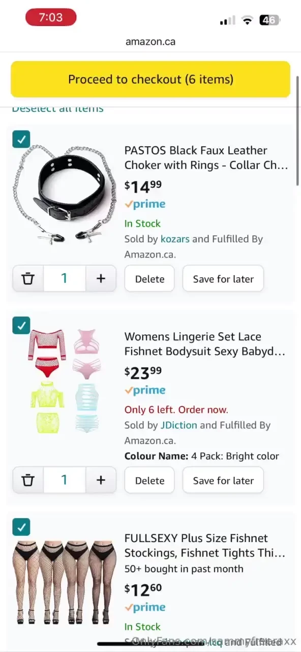 My next amazon order to keep the content cumming maybe u guys can help 