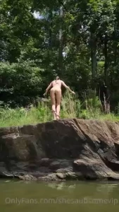 Backflip naked yes i do that too