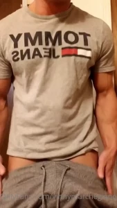 Boner tease pec bounce cumshot stay horny my friends part 1