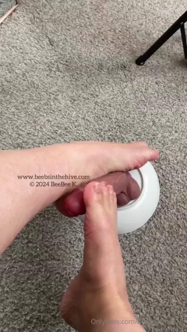 Always a good time for feet on your cock 