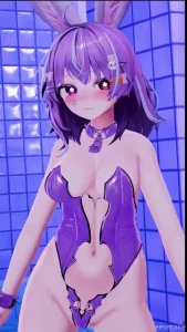 Let this bunny sit on you till you re empty 3d 3dmodel anime femboy vr