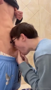 Trying to be quiet is hard when it feels so good