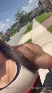 The quick outside walk between appointments muscles need a tan too