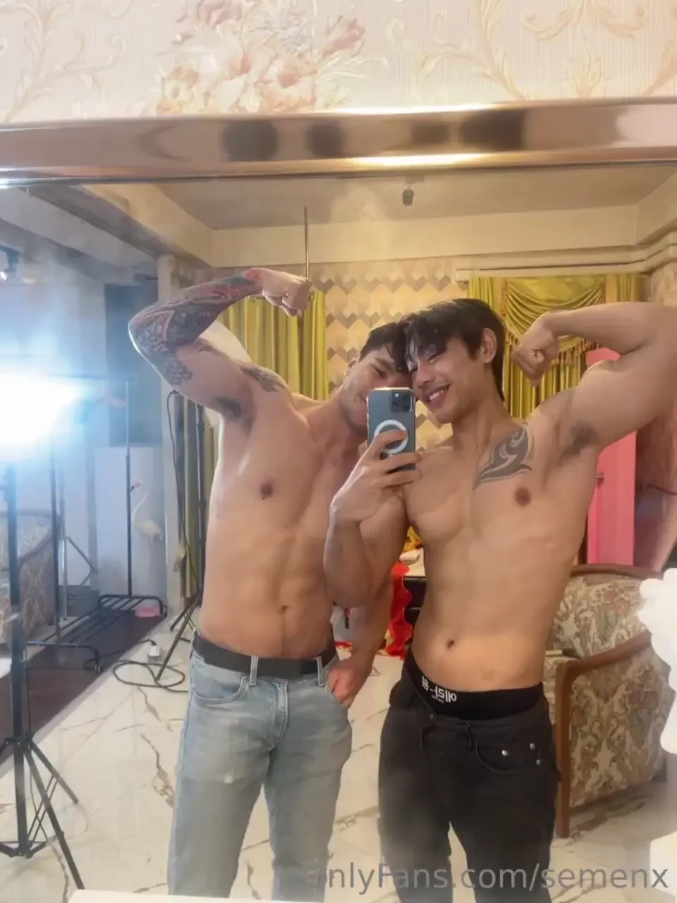 Behind the scenes after filming see you in the vdo clip dear members 