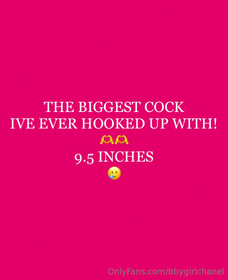 The biggest dick i ve ever hooked up with so many of you guys always 