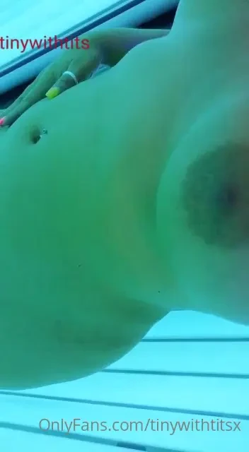 Topping up the tan as today has been rather dull xx i prefer real 