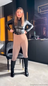 More leather more dominant