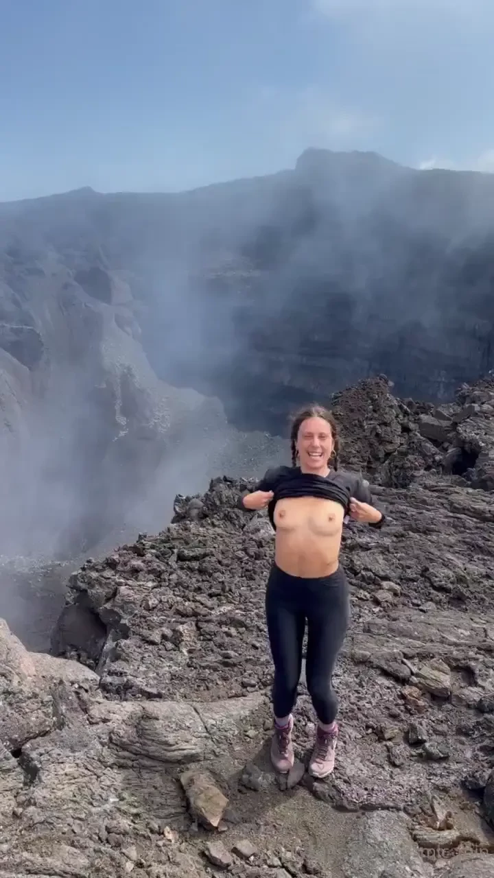 I summited one of the most active volcanoes in the world i was really 