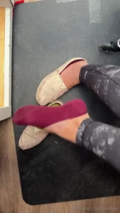 Omg i got these red ped socks so sweaty and dirty at work like and part 8