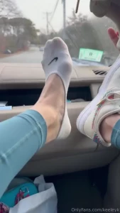 My little ped socks are getting so so sweaty in my shoes today like