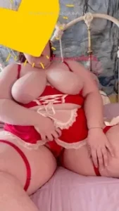 Naughty maid finds your toys while cleaning and ends up making things