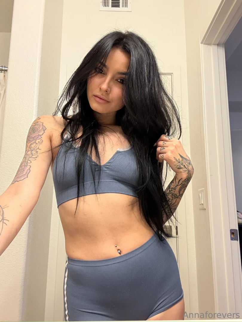 Glowing after my workout 