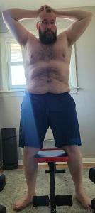 Good back and arm workout today part 1
