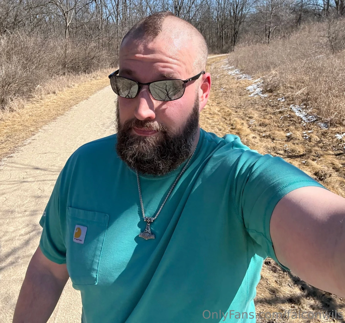 Couple selfies from hike today 