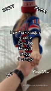 New york rangers sex tape in our penthouse apartment dressed in the