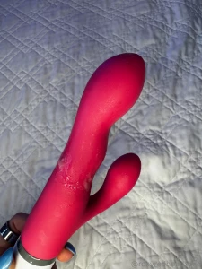 I was so creamy after cumming in a video call so i decided to cum