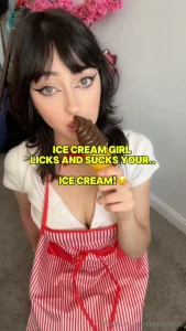Can i and lick and suck your ice cream gt lt you were such a good