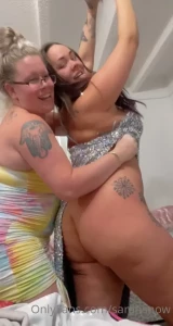 Trying to fit into my birthday dress part 2