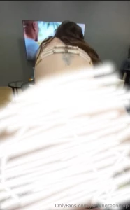 I was watching a movie with my boyfriend when i told him i was just