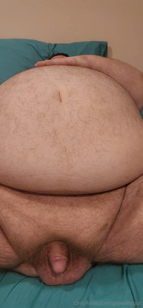 On my back pinned underneath my stuffed gut i could use some belly part 1 