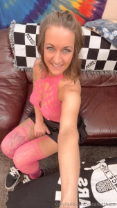 Pretty pink punk rock princess