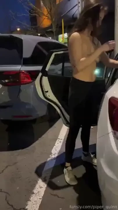 I changed my clothes in the street 