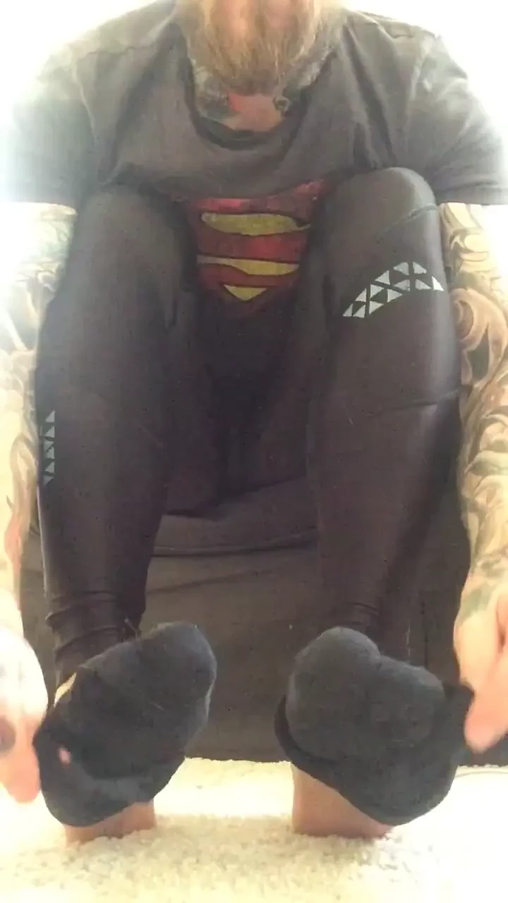 After gym socks and feet 