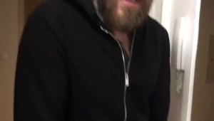 Kicked out on the street and leads to foot fetish fuck
