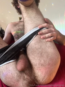 Getting my hairy ass and cock out for you part 11