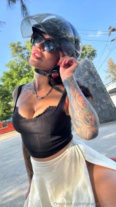 Your sexy driver thinking of buying my own bike it s so hot here part 1