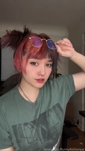 Hair down pigtails space buns halfsies finished a bunch of precalc