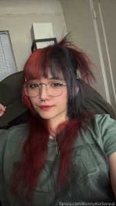 Hair down pigtails space buns halfsies finished a bunch of precalc part 1