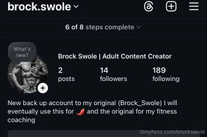 Started a new instagram as a back up to the original but will