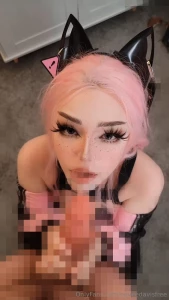 6 min blowjob using both hands huge cumshot facial while i moan with part 3