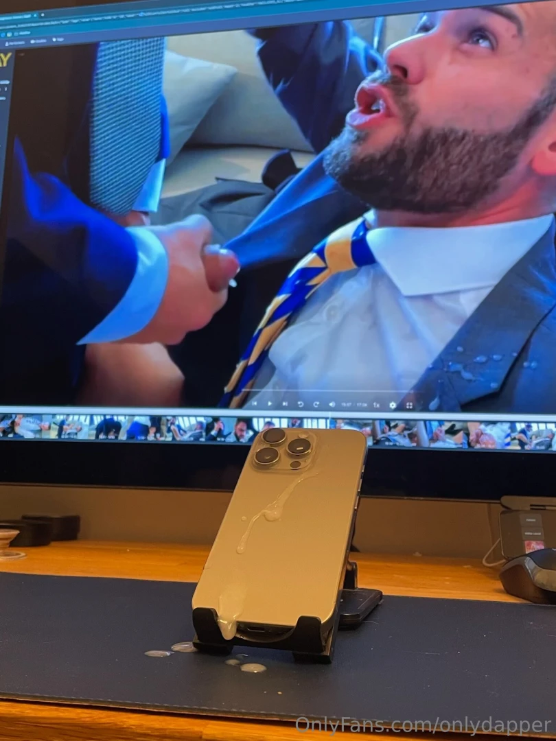 Wearing a thomas fortin tie just makes me so horny and want to was part 2 