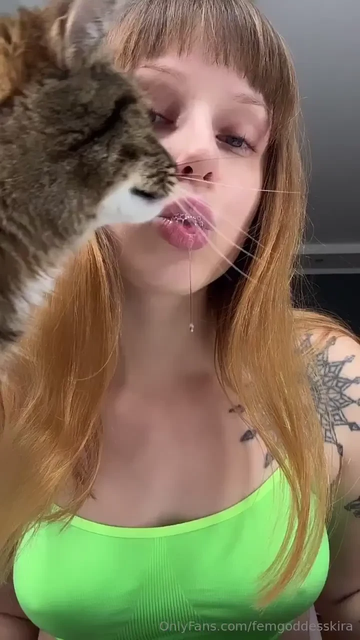 The cat said you don t deserve my saliva 