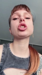 Catch my spit pathetic creature