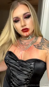 We were vampires last night and made some teaser videos if you re into