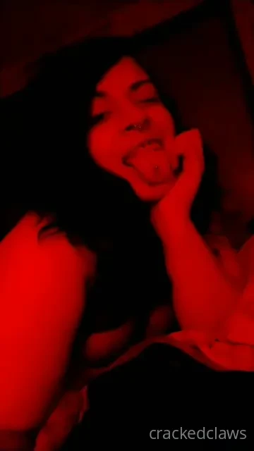 I do a lot of stupid shit with my tongue 