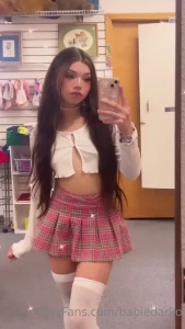 Always gotta be da cutest girl in the thrift store