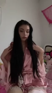 I feel so soft in my new robe part 1
