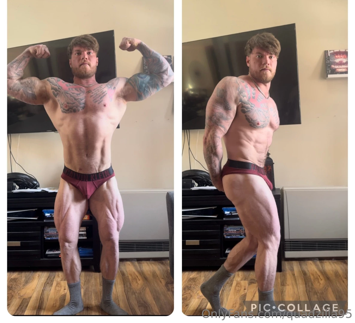 Daddy needs a massage for his muscles 