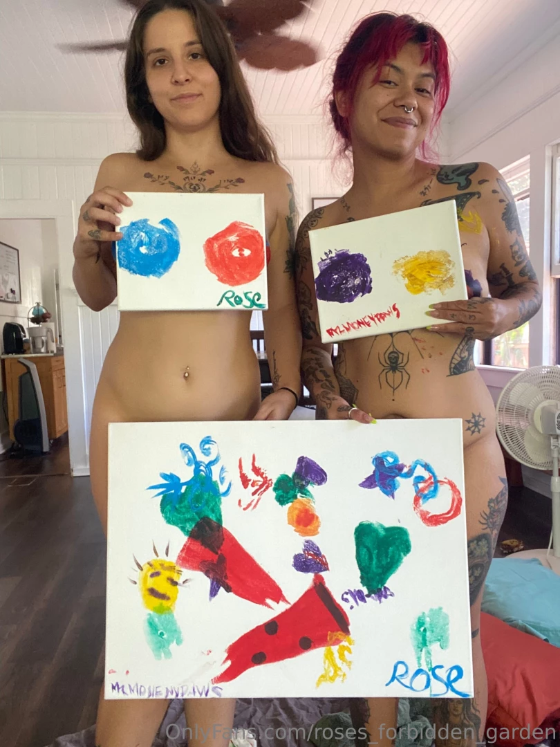 Nude paint sesh with my love mzmoneypaws part 4 