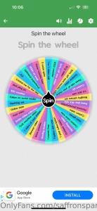 I m giving away a free spin on my wheel to anyone that subscribes to