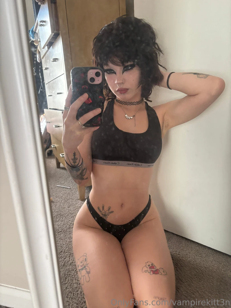 I heard youre scared of goth girls drop 11 here to get the no-bra 