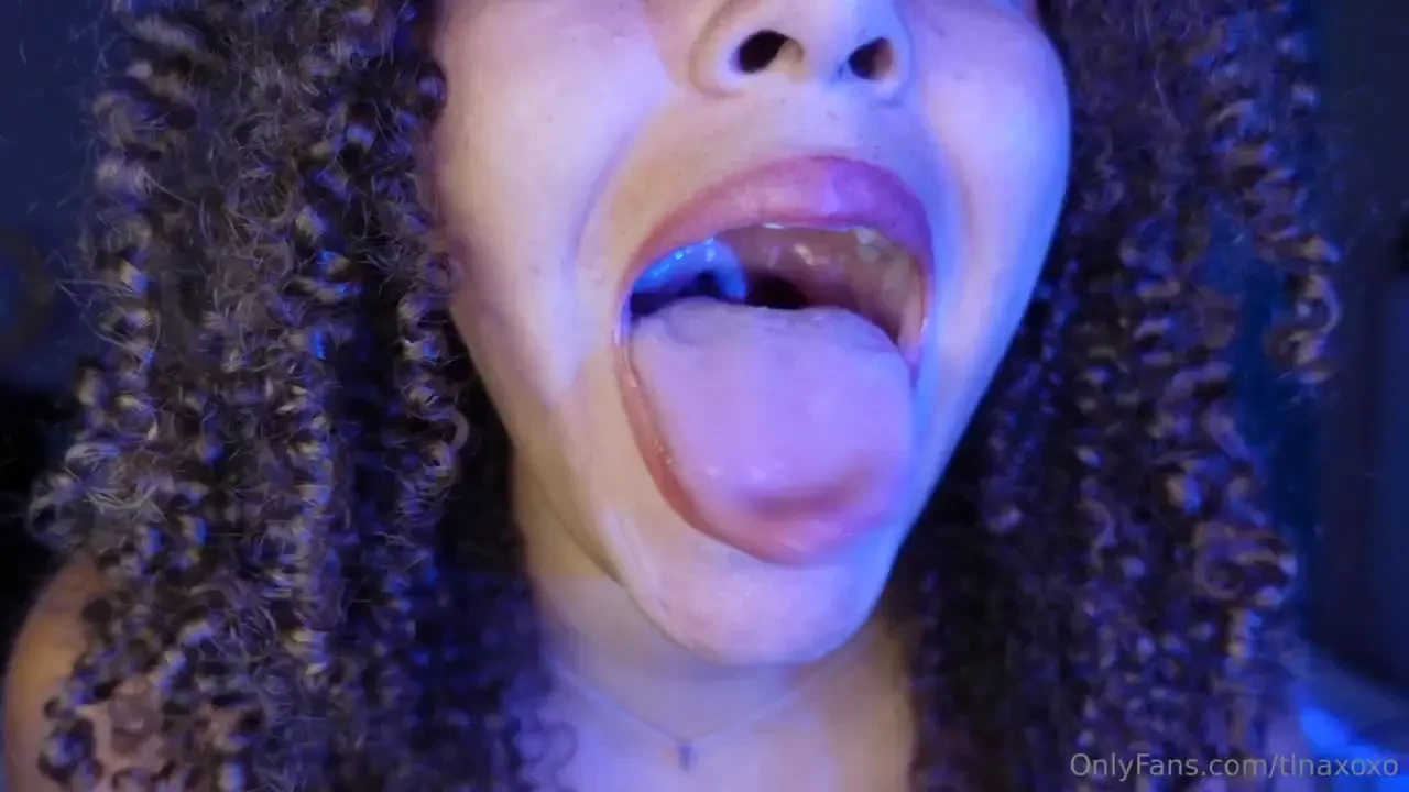 Extra spitty asmr lens licking kissing fogging with lots of spit 