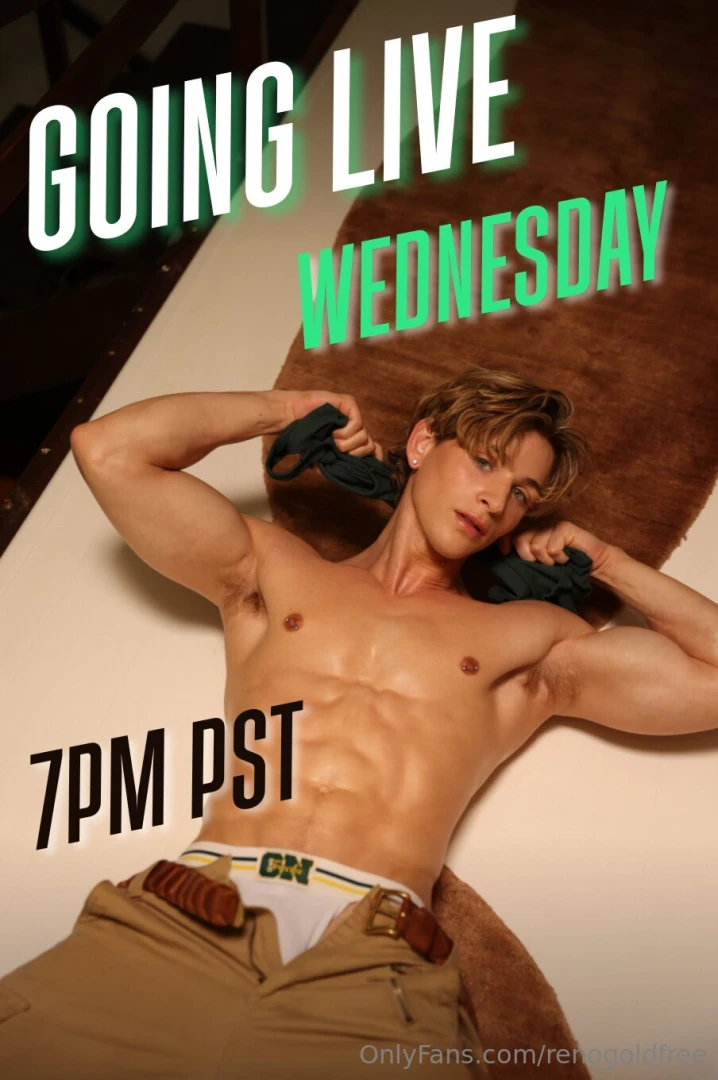 Going live on renogold on wednesday 7pm pst can i expect you there 