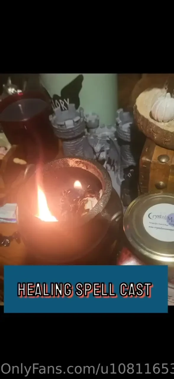 Healing spell ingredients dried aged crimson from a nosebleed cut or 