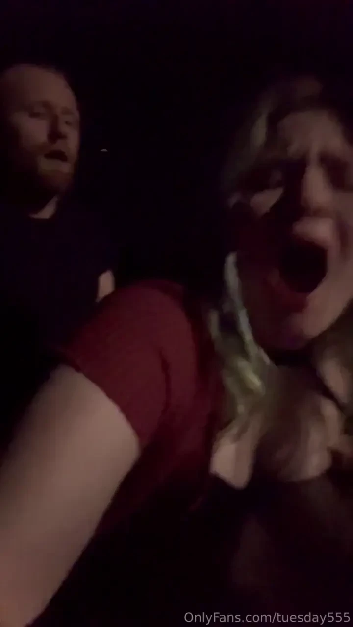 My dom fucking my pussy on the side of the road post concert the 