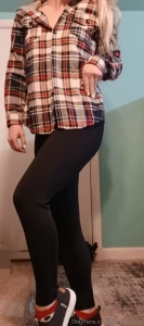 Tried looking cute with a flannel today part 1